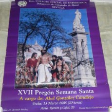 Carteles de Semana Santa: CARTEL XVII PREGÓN DE SEMANA SANTA DE SEVILLA 2008, ILTRE. COLEGIO OFICIAL DE ENFERMERÍA (VER FOTOS)