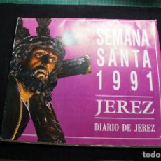 Carteles de Semana Santa: EXPECTACULAR COLECCION DE 30 LAMINAS DE LA SEMANA SANTA DE JEREZ 1991 DIARIO DE JEREZ