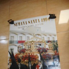 Carteles de Semana Santa: ANTIGUO CARTEL SEMANA SANTA MAIRENA DEL ALCOR SEVILLA 1994. SANTO ENTIERRO. FOTO GUILLEN