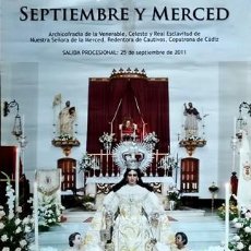 Carteles de Semana Santa: CARTEL SEPTIEMBRE Y MERCED SALIDA PROCESIONAL CADIZ 2011 - CARTELSSANTA-439