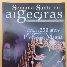 Carteles de Semana Santa: CUADERNILLOS DE ITINERARIOS Y HORARIOS DE SEMANA SANTA. ALGECIRAS 202