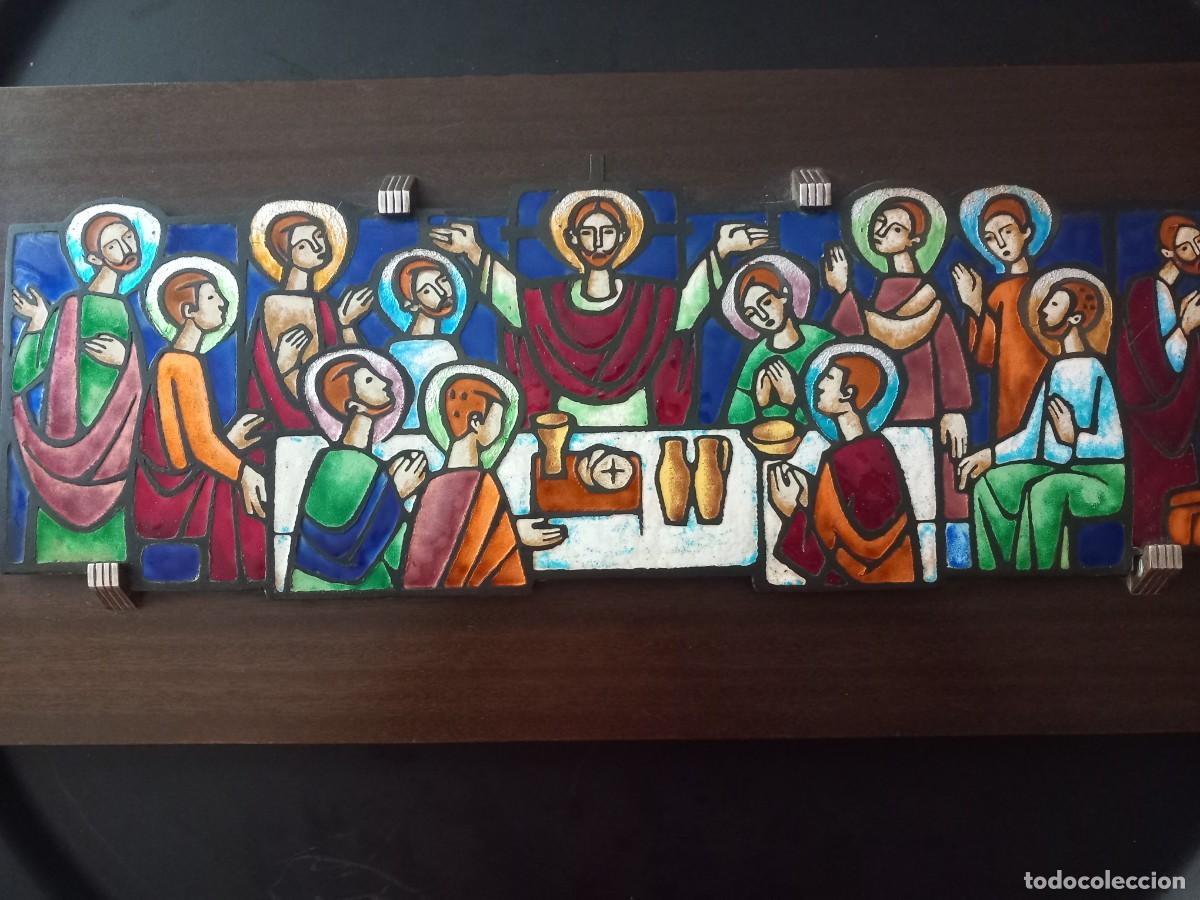 Carteles de Semana Santa: Cuadro de la Santa cena cromado. - Foto 2