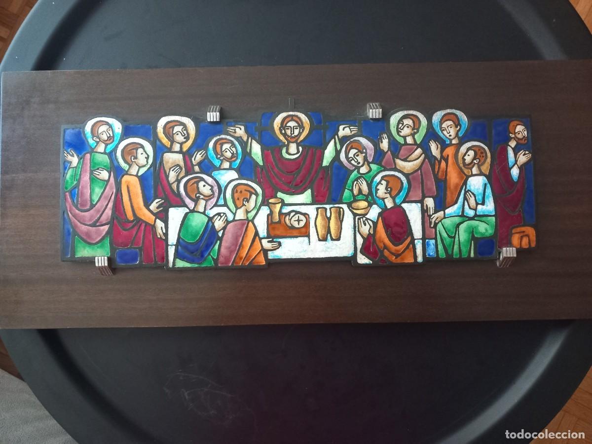 Carteles de Semana Santa: Cuadro de la Santa cena cromado. - Foto 3