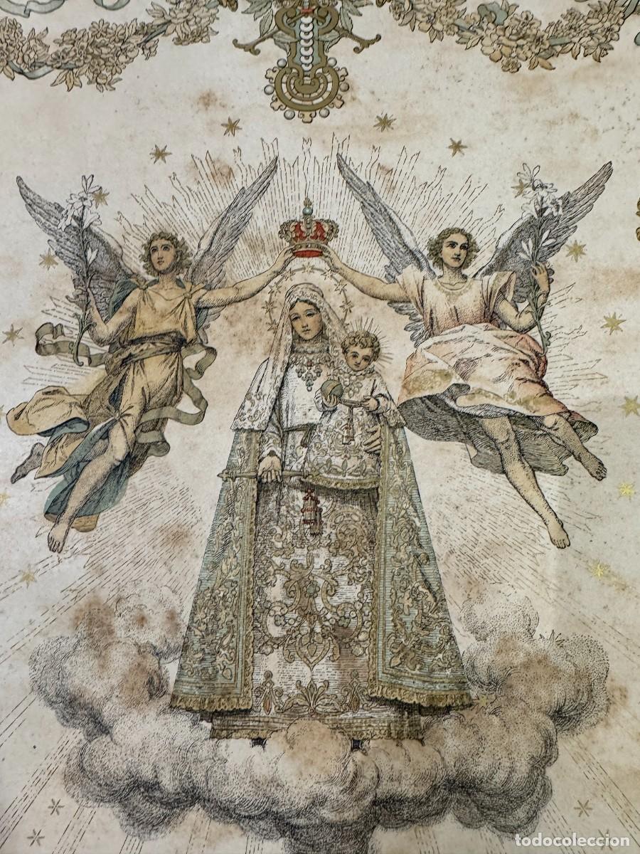 Carteles de Semana Santa: 1897 Chromolithograph - Mare de Deu de Gracia - Foto 7