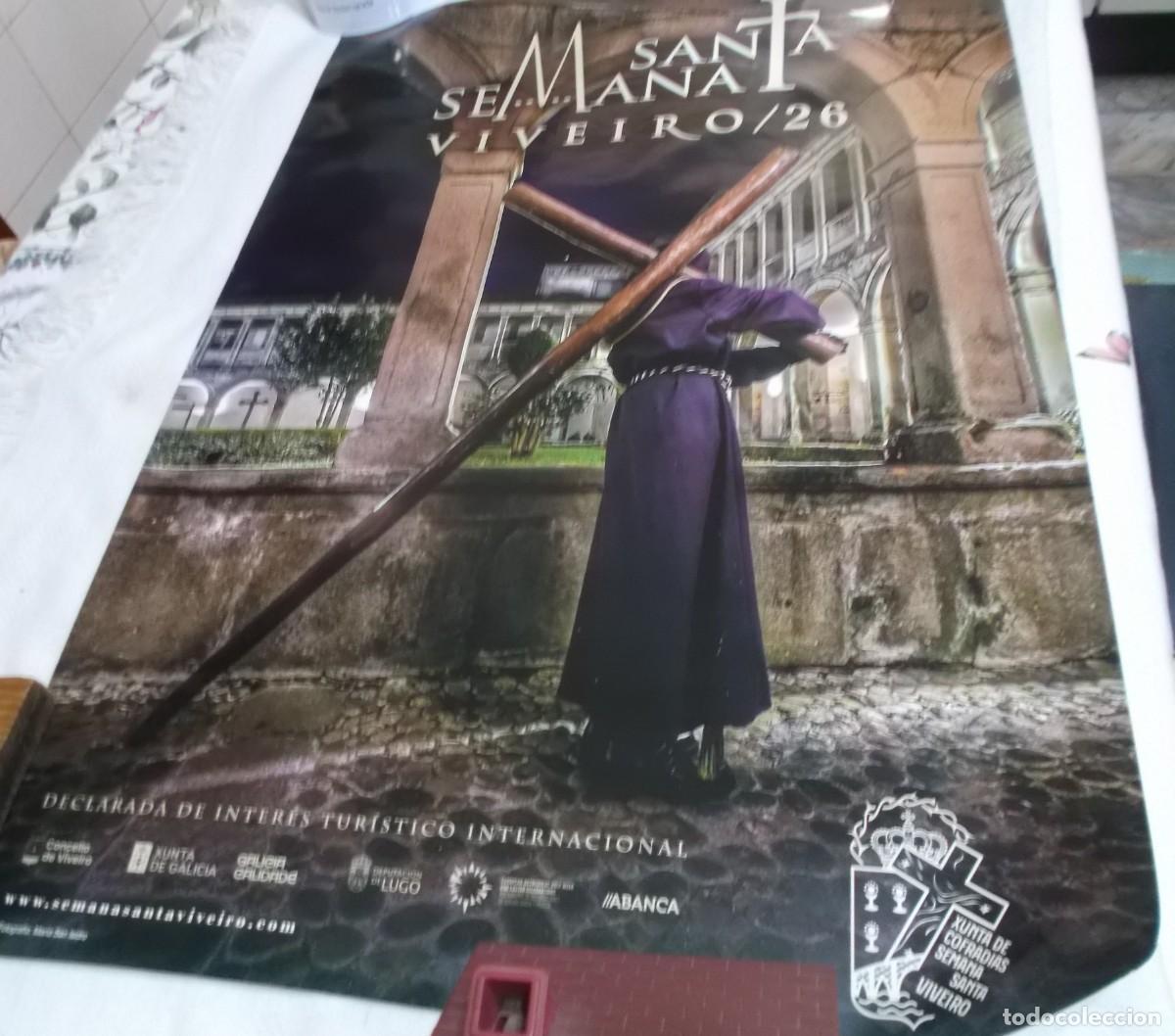 Carteles de Semana Santa: cartel poster semana santa de Viveiro Galicia a&ntilde;o 2026