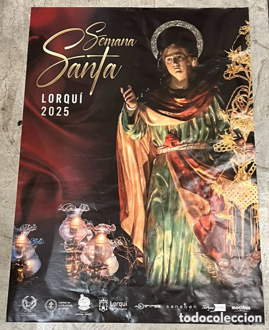 Carteles de Semana Santa: Cartel. Semana Santa. Lorqui. Murcia. 2025.