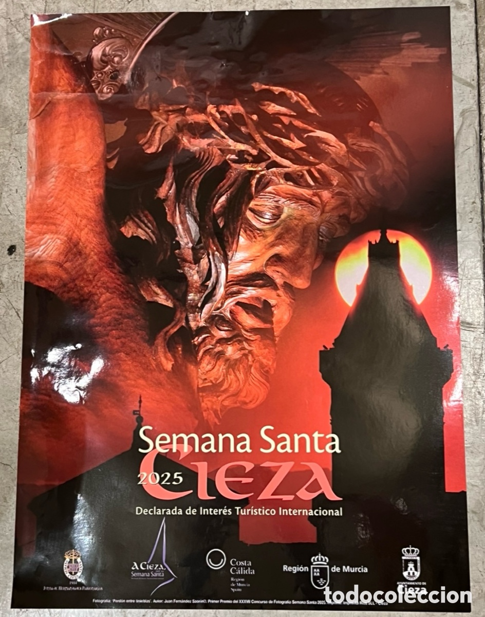 Carteles de Semana Santa: Cartel. Semana Santa. Cieza. Murcia. 2025.