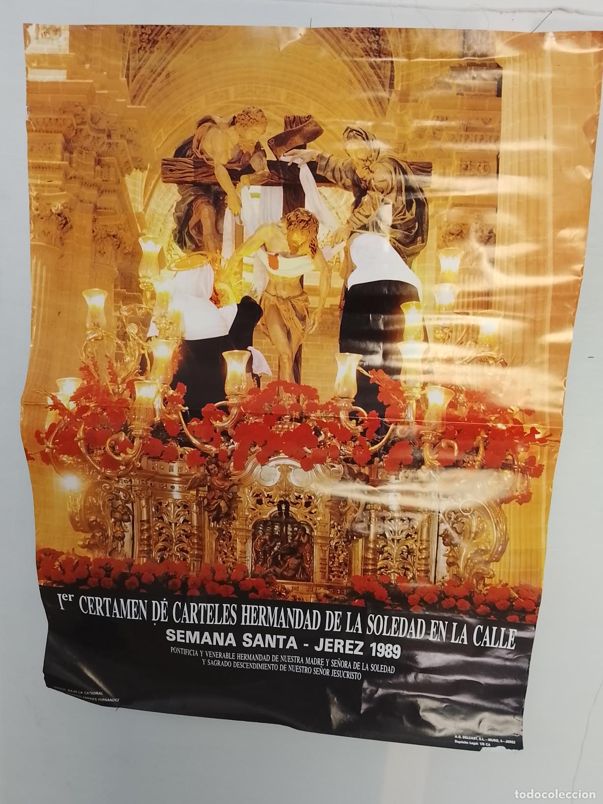 Carteles de Semana Santa: A-11 CARTEL SEMANA SANTA JEREZ CADIZ 1989