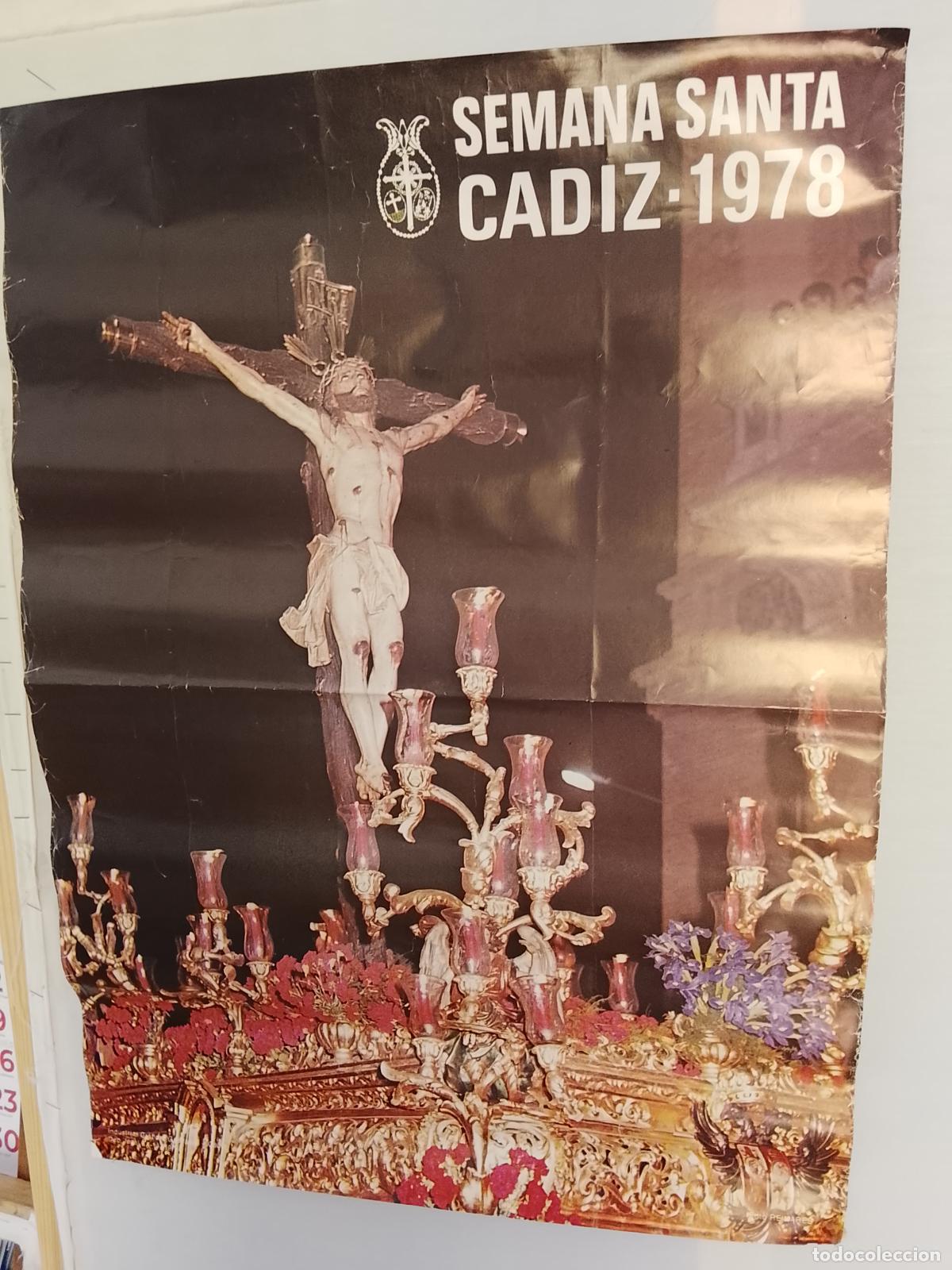 Affissi di Settimana Santa: A-20 CARTEL SEMANA SANTA CADIZ 1979