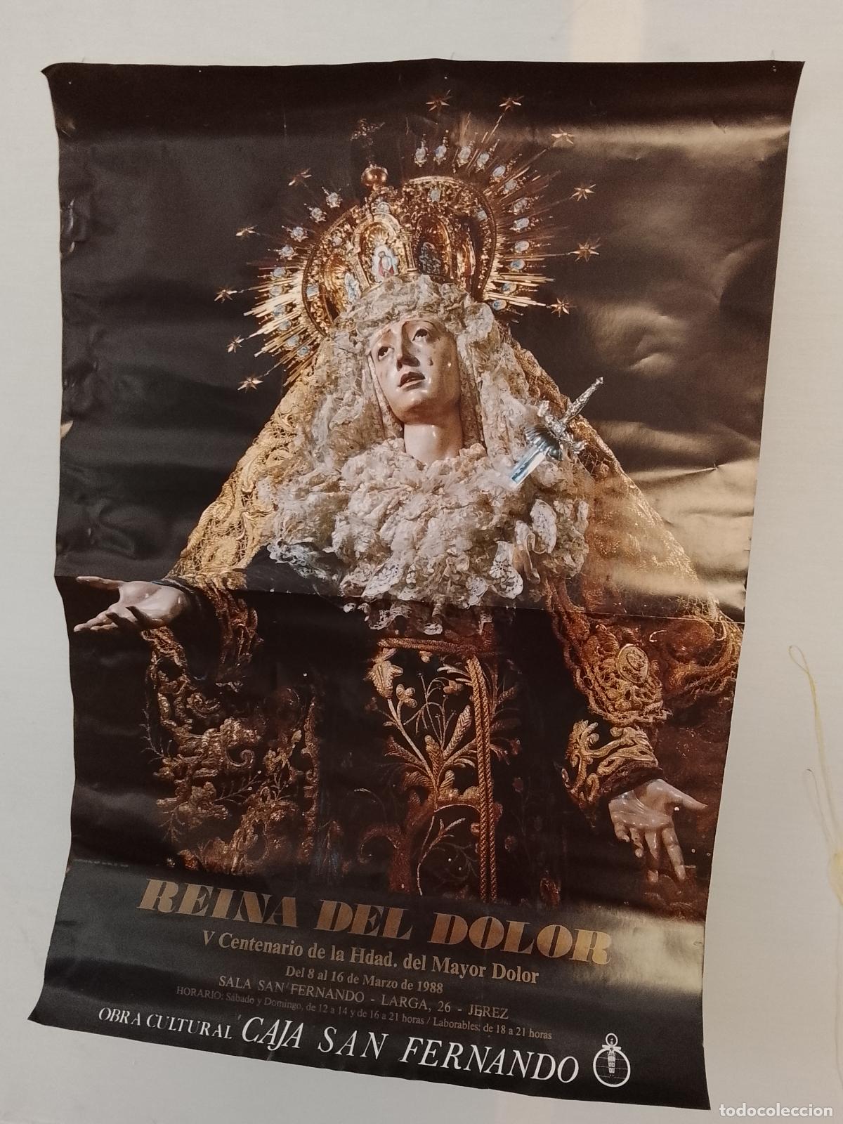 Carteles de Semana Santa: A-36 CARTEL SEMANA SANTA SAN FERNANDO CADIZ 1988