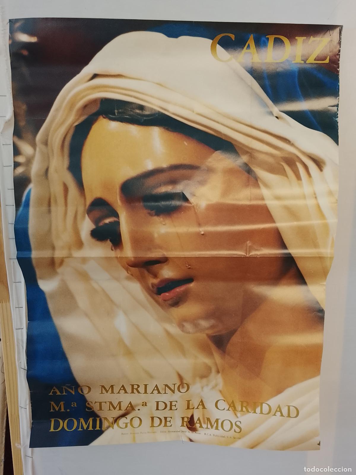 Carteles de Semana Santa: A-42 CARTEL SEMANA SANTA CADIZ A&Ntilde;OS 80S