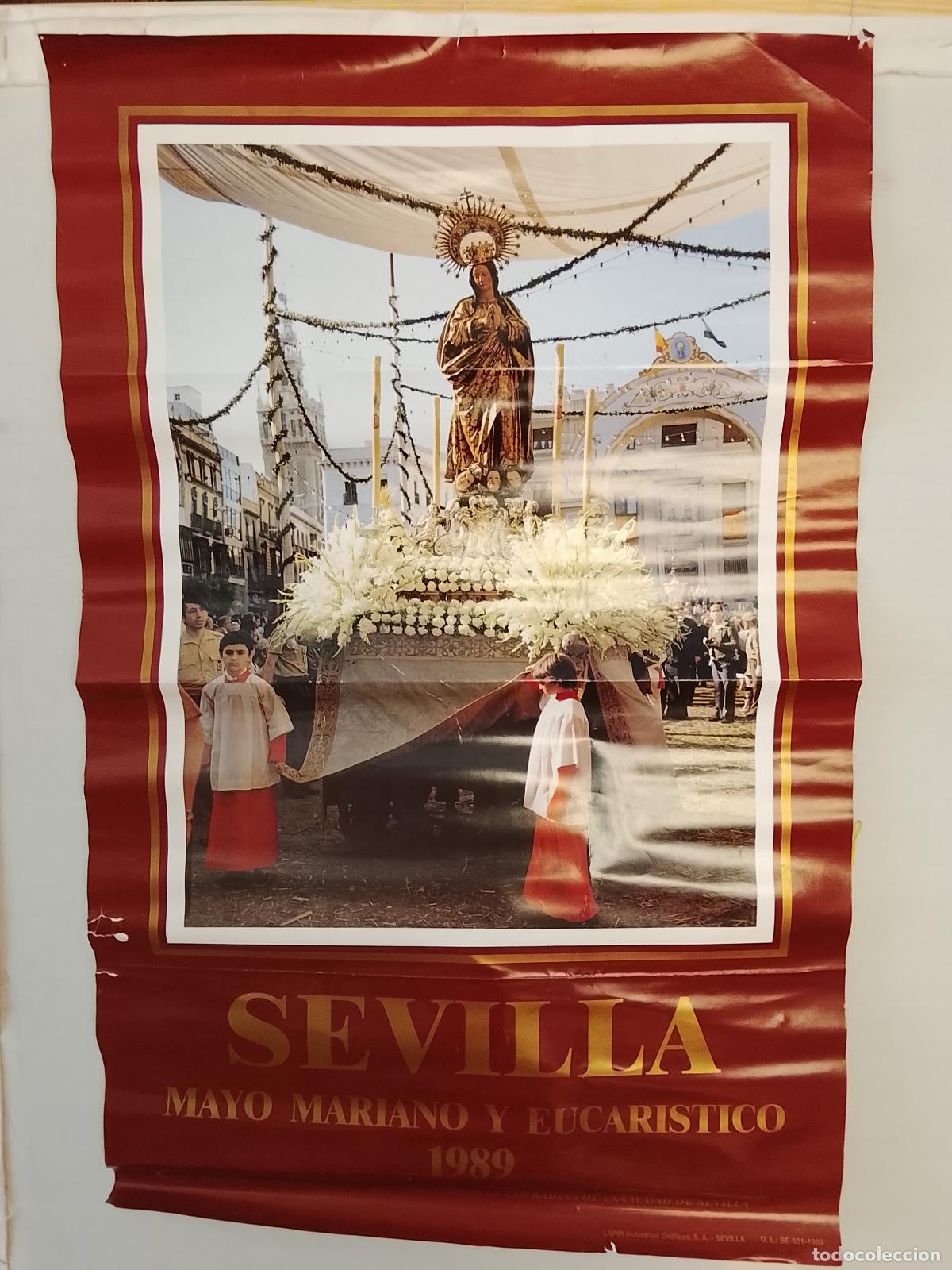 Carteles de Semana Santa: A-43 CARTEL SEMANA SANTA sevilla 1989