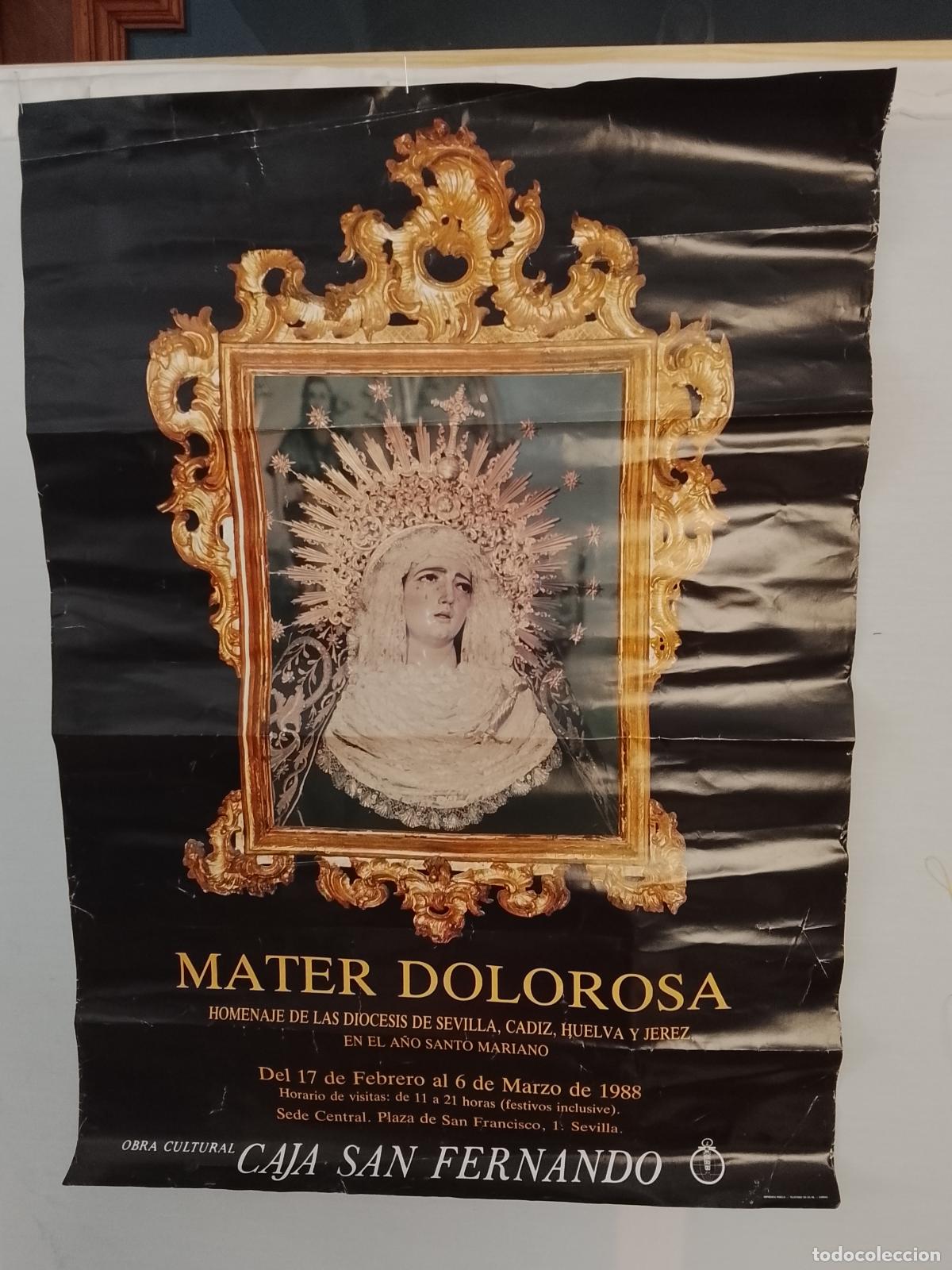 Carteles de Semana Santa: A-44 CARTEL SEMANA SANTA CADIZ A&Ntilde;O MARIANO 1988
