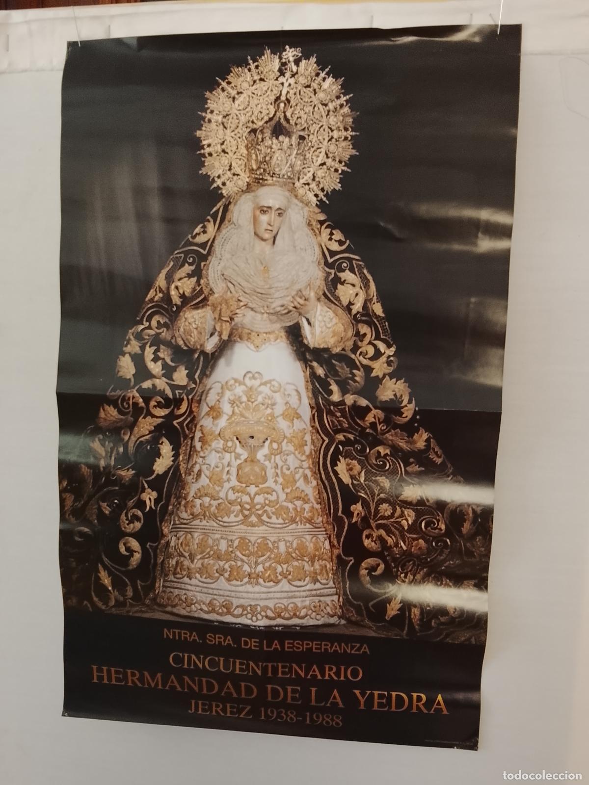 Carteles de Semana Santa: A-57 CARTEL SEMANA SANTA jerez C&aacute;diz Virgen esperanza Yedra 1988