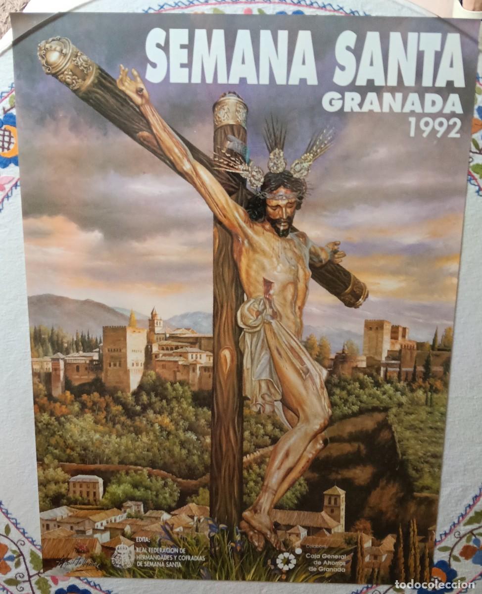 Carteles de Semana Santa: SEMANA SANTA GRANADA 1992 - Foto 1
