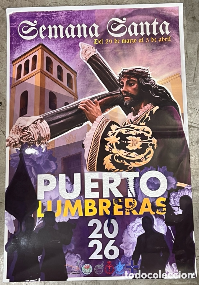 Carteles de Semana Santa: Cartel. Semana Santa. Puerto Lumbreras. Murcia. 2026.