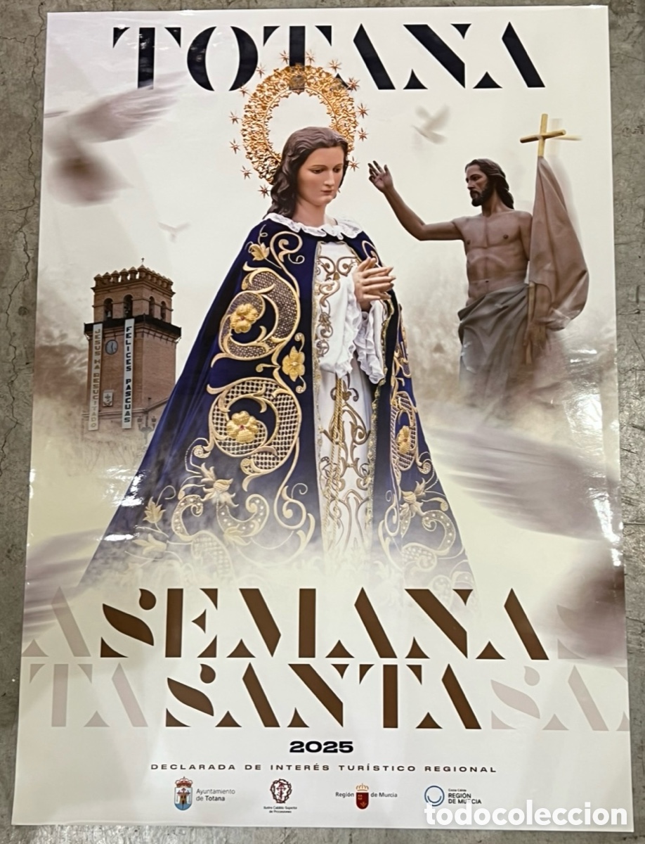 Carteles de Semana Santa: Cartel. Semana Santa. Totana. Murcia. 2025.