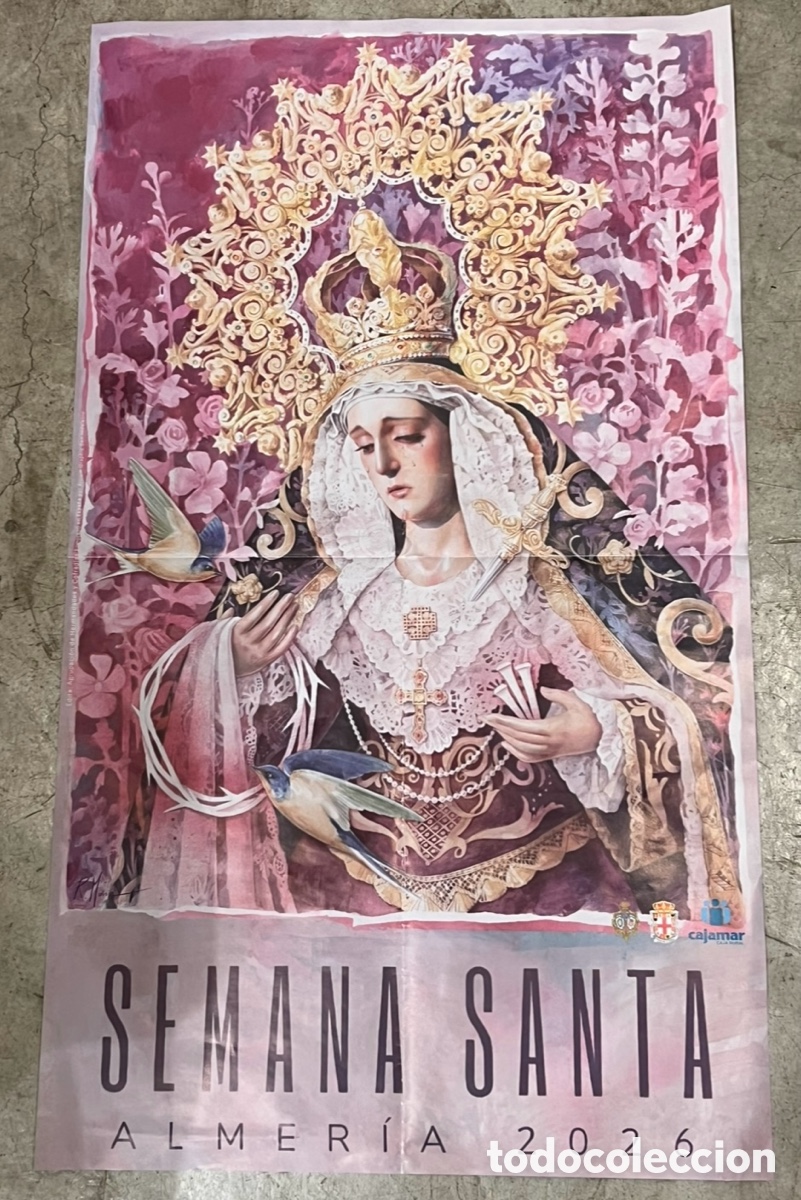 Carteles de Semana Santa: Cartel. Semana Santa. Almer&iacute;a. 2026.