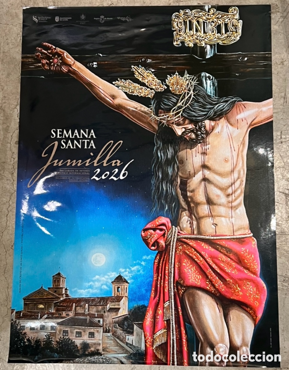 Affiches de Semaine Sainte: Cartel. Semana Santa. Jumilla. Murcia. 2026.