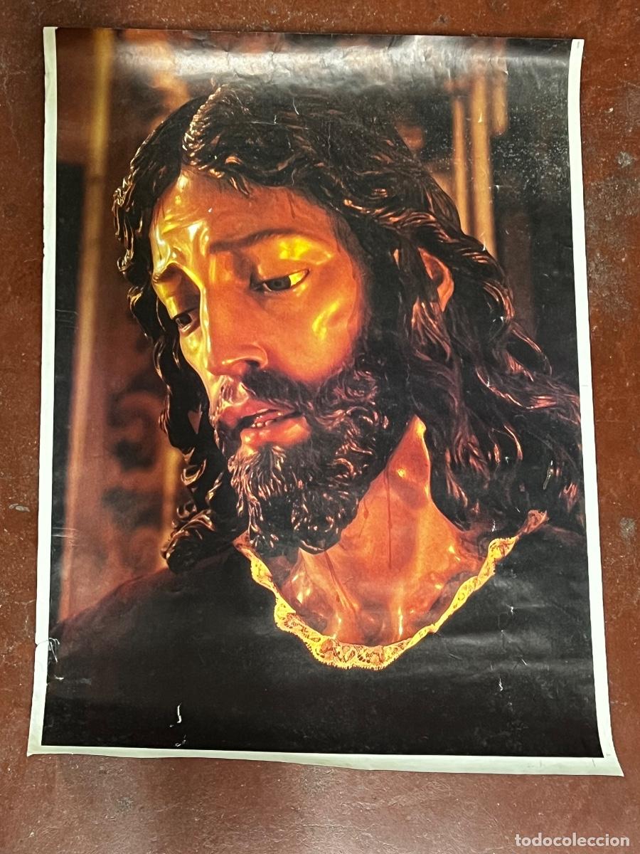 Carteles de Semana Santa: CARTEL PUBLICITARIO. SANT&Iacute;SIMO CRISTO DE LAS TRES CA&Iacute;DAS . HERMANDAD DE LA ESPERANZA, SEVILLA.
