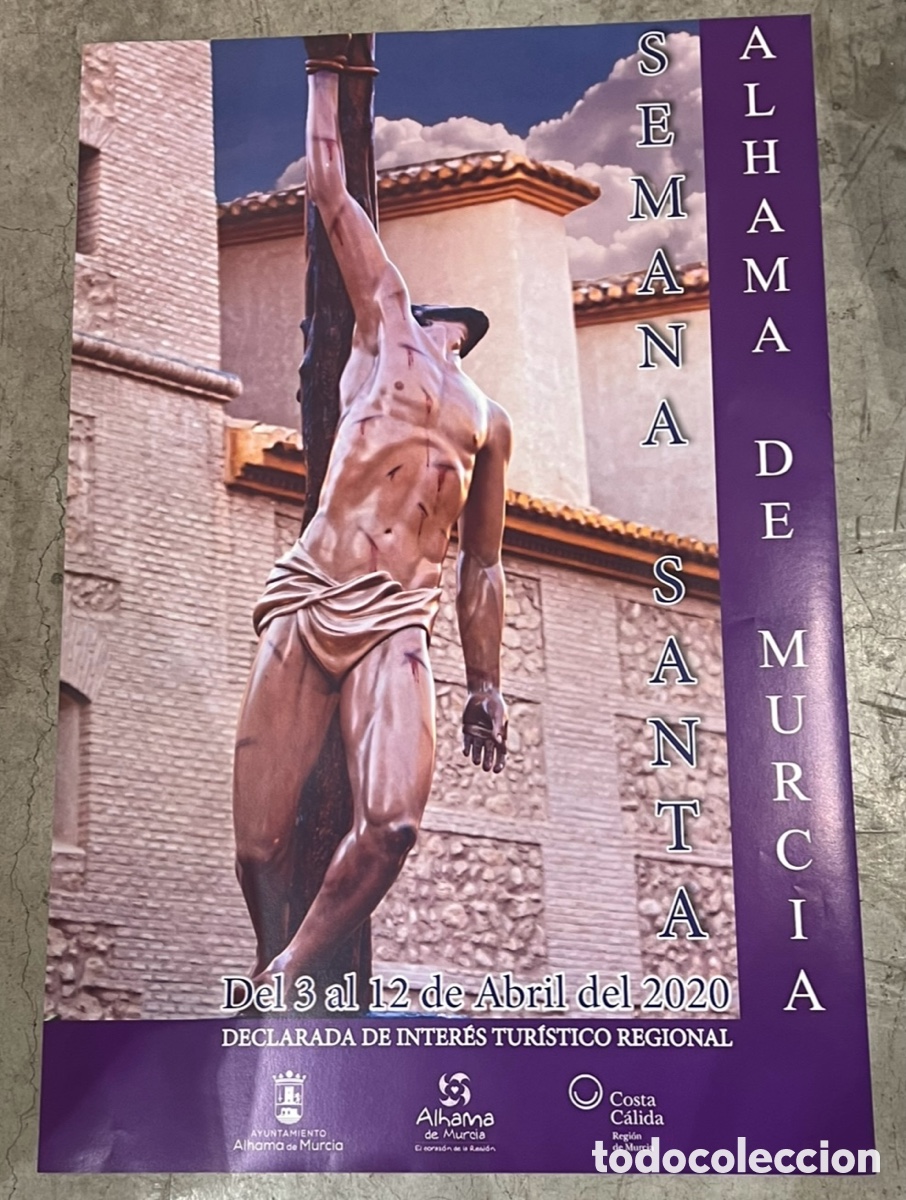 Carteles de Semana Santa: Cartel. Semana Santa. Alhama de Murcia. 2020.