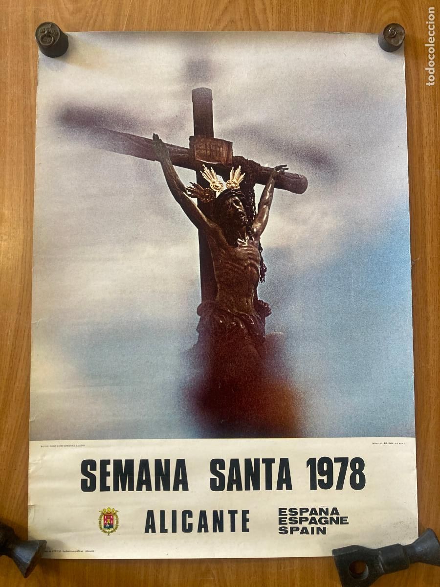 Carteles de Semana Santa: cartel semana santa alicante 1978