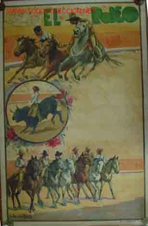 Carteles toros: GRAN CARTEL  EL RODEO (M&eacute;xico) - Foto 1