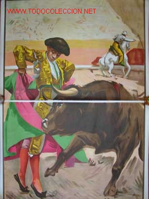 Carteles toros: CARTEL DE TOROS. RUANO LLOPIS - Foto 1