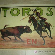 Carteles Toros: CARTEL TOROS - CABECERA - REJONEADOR PORTUGUES - RUANO LLOPIS - AÑOS 1940