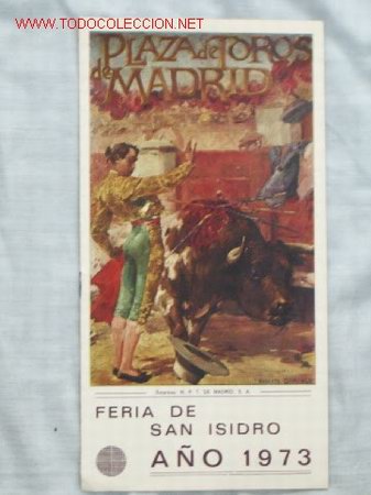 Affiches Tauromachie: PLAZA TOROS MADRID