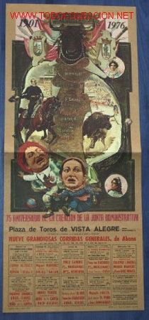 Affiches Tauromachie: PLAZA TOROS VISTA ALEGRE