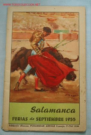 Affiches Tauromachie: FERIAS SALAMANCA
