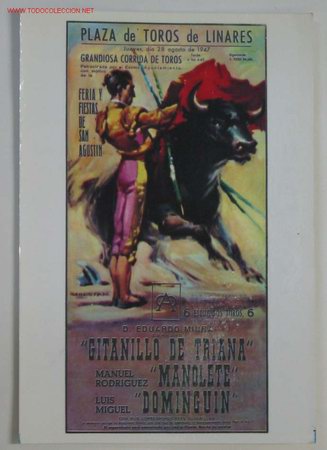 Affiches Tauromachie: TARJETA ABONOS FERIA SAN ISIDRO