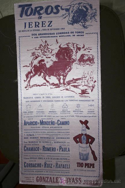 Carteles toros: Cartel de toros de Jerez. - Foto 1