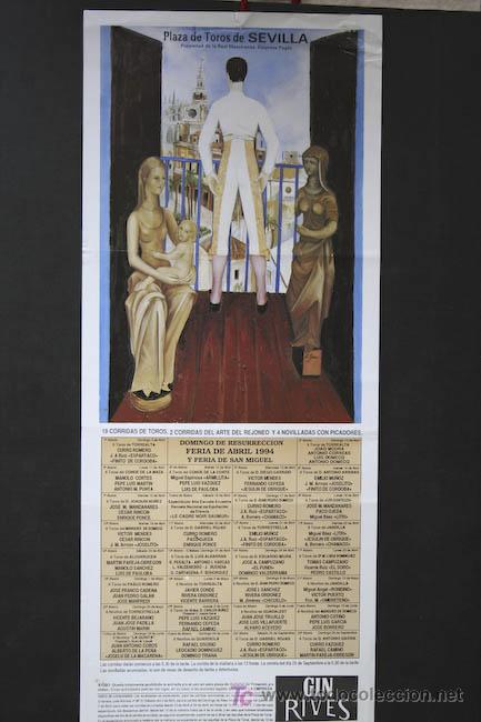 Carteles Toros: Cartel de toros de Sevilla.