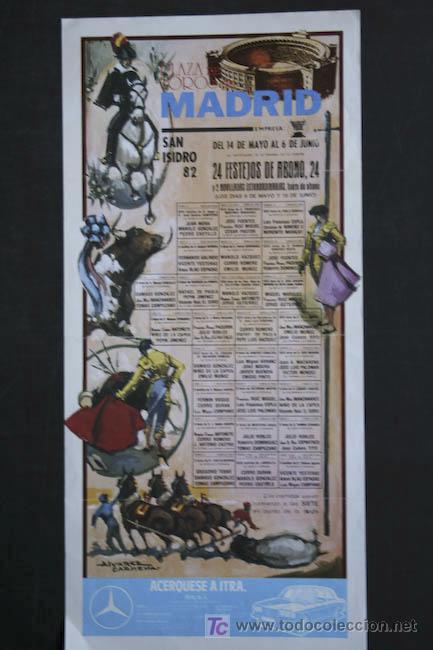 Cartazes Touros: Cartel de toros de Madrid.