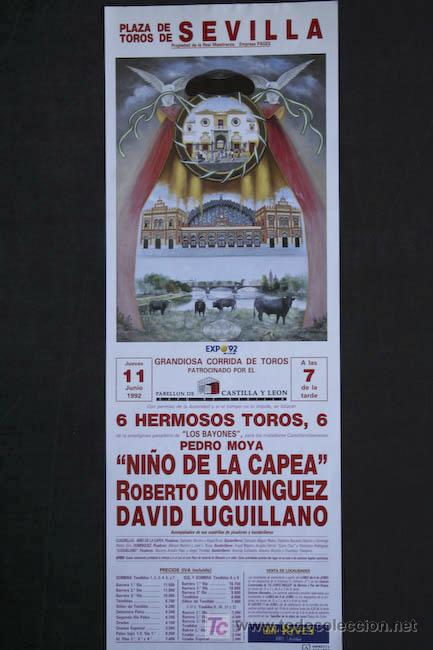 Cartazes Touros: Cartel de toros de Sevilla.