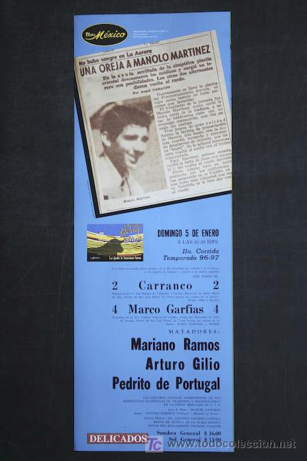 Affissi Tauromachia: Cartel de toros de M&eacute;xico.