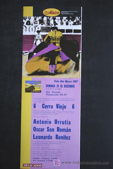 Carteles toros: Cartel de toros de M&eacute;xico. - Foto 1
