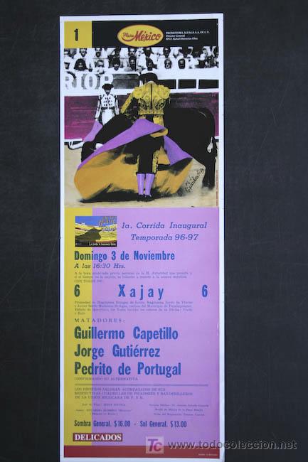 Carteles toros: Cartel de toros de M&eacute;xico. - Foto 1