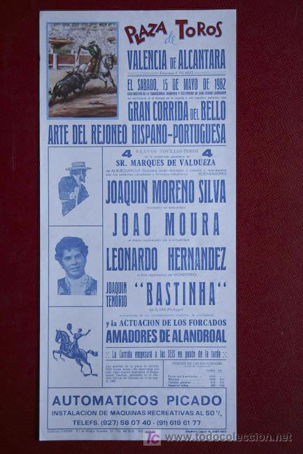 Affissi Tauromachia: Cartel de toros de Valencia de Alc&aacute;ntara.