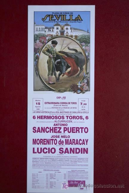 Cartazes Touros: Cartel de toros de Sevilla.