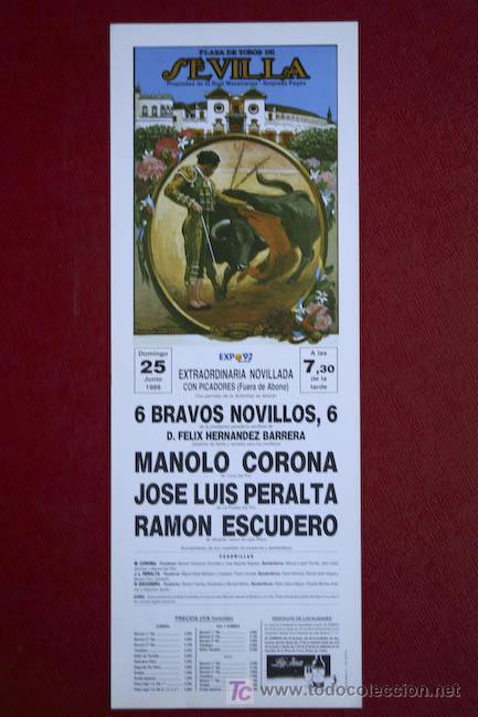 Cartazes Touros: Cartel de toros de Sevilla.