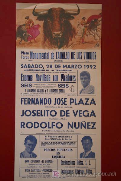Carteles toros: Cartel de toros de Cadalso de los Vidrios. - Foto 1