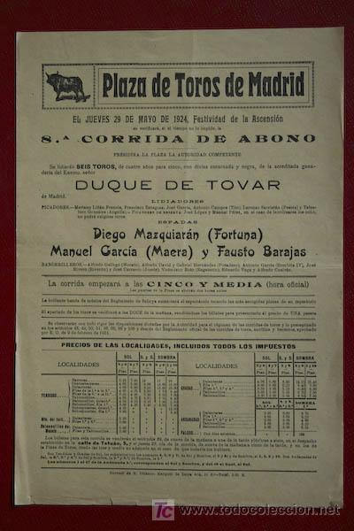 Cartazes Touros: Cartel de toros de Madrid