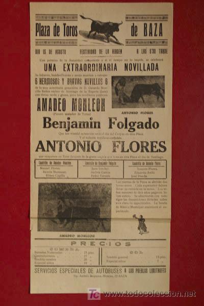 Carteles Toros: Cartel de toros de Baza.