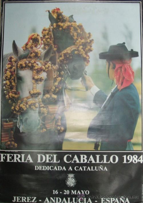 Cartazes Touros: CARTEL DE LA FERIA DEL CABALLO DE JEREZ 1984