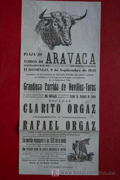Affissi Tauromachia: Cartel de toros de Aravaca.