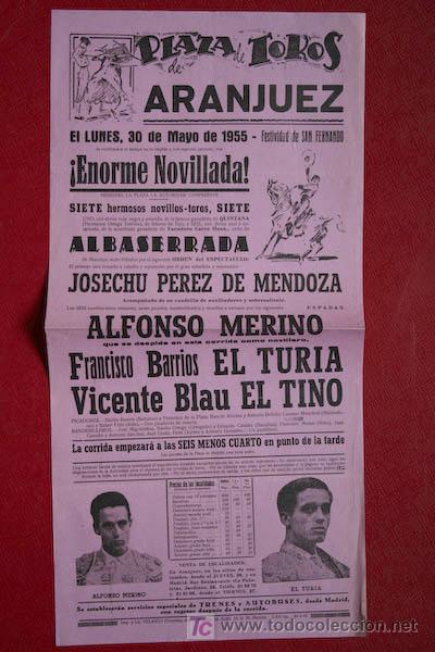 Carteles toros: Cartel de toros de Aranjuez. - Foto 1