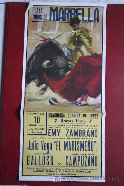 Carteles toros: Cartel de toros de Marbella. - Foto 1